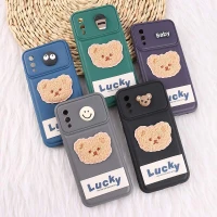 قاب ژله ای Lucky سامسونگ Galaxy A02 / M02 عروسکی محافظ لنزدار