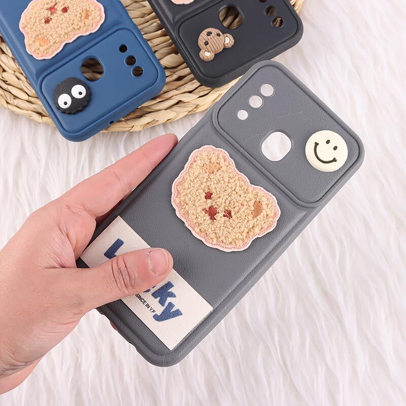 قاب ژله ای Lucky سامسونگ Galaxy A20 / A30 عروسکی محافظ لنزدار