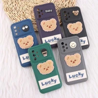 قاب ژله ای Lucky سامسونگ Galaxy A52 / A52s عروسکی محافظ لنزدار