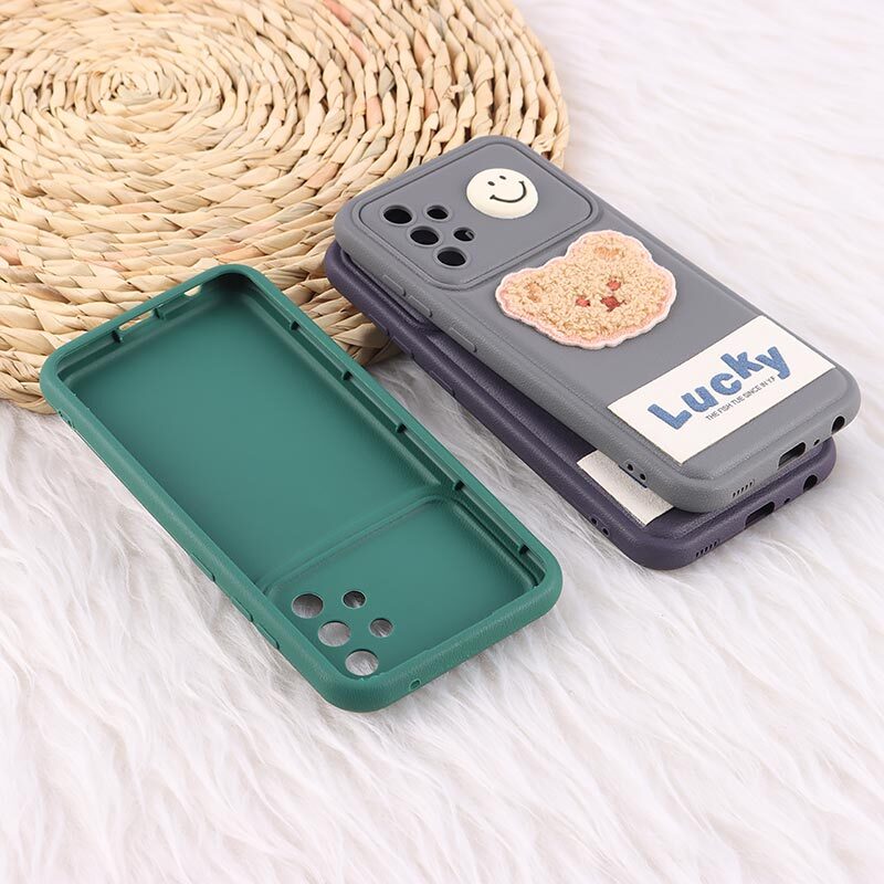 قاب ژله ای Lucky سامسونگ Galaxy A52 / A52s عروسکی محافظ لنزدار