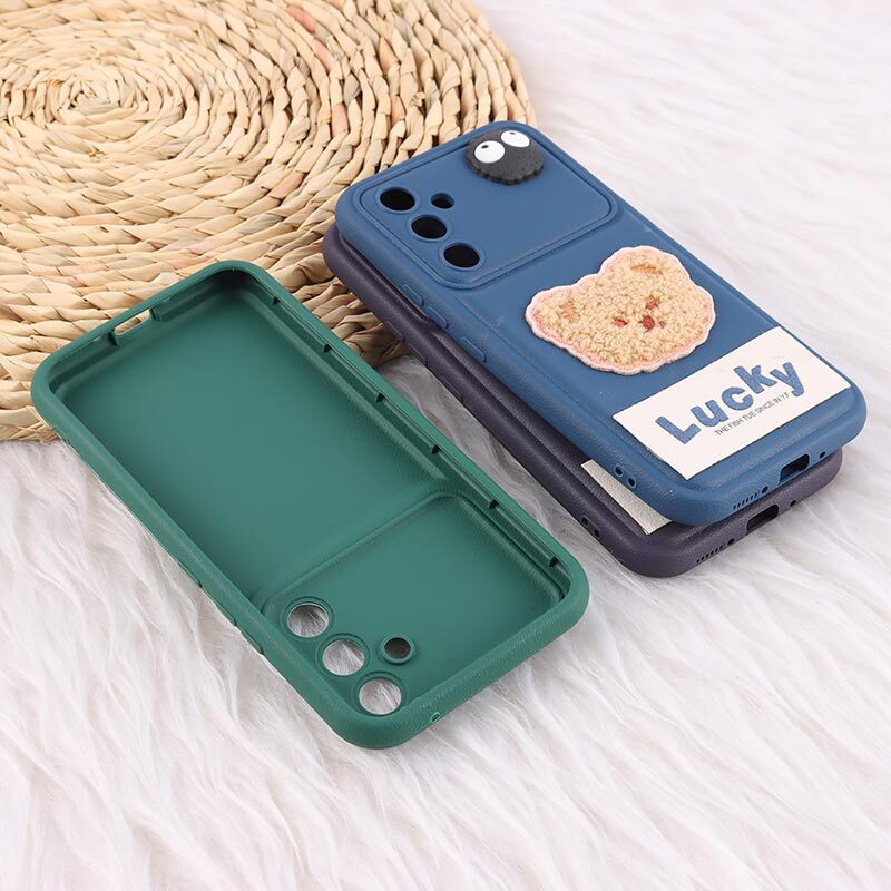 قاب ژله ای Lucky سامسونگ Galaxy A54 عروسکی محافظ لنزدار
