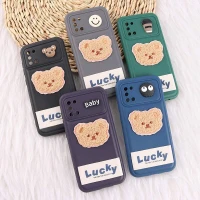 قاب ژله ای Lucky سامسونگ Galaxy A31 عروسکی محافظ لنزدار