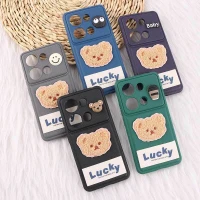 قاب ژله ای Lucky شیائومی Redmi Note 13 Pro 4G عروسکی محافظ لنزدار