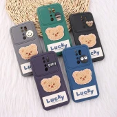 قاب ژله ای Lucky شیائومی Redmi Note 8 Pro عروسکی محافظ لنزدار