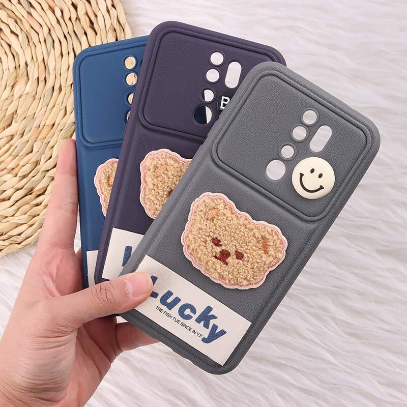 قاب ژله ای Lucky شیائومی Redmi Note 8 Pro عروسکی محافظ لنزدار