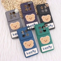 قاب ژله ای Lucky شیائومی Redmi Note 14 Pro 5G عروسکی محافظ لنزدار