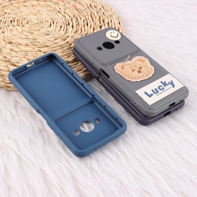 قاب ژله ای Lucky شیائومی Redmi A3 / A3X عروسکی محافظ لنزدار