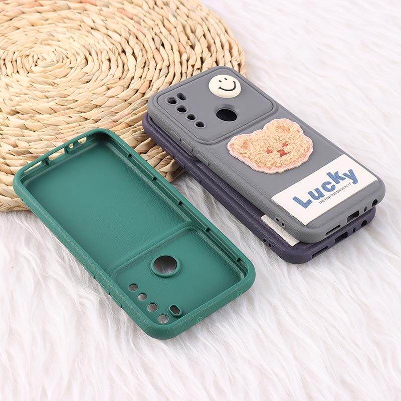 قاب ژله ای Lucky شیائومی Redmi Note 8 عروسکی محافظ لنزدار