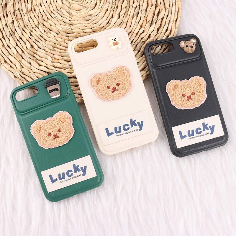 قاب ژله ای Lucky آیفون iPhone 6 Plus / 6s Plus عروسکی