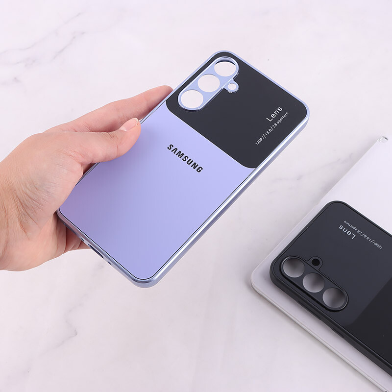 قاب PVD Lens Aperture سامسونگ Galaxy A35 محافظ لنزدار برجسته