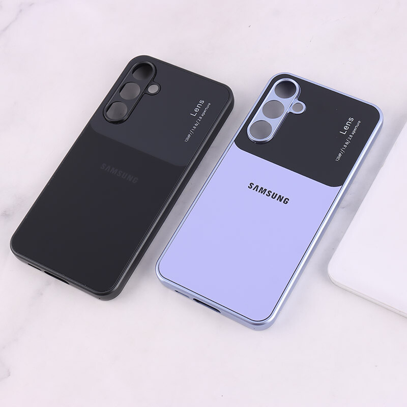 قاب PVD Lens Aperture سامسونگ Galaxy A55 محافظ لنزدار برجسته