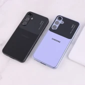 قاب PVD Lens Aperture سامسونگ Galaxy A55 محافظ لنزدار برجسته
