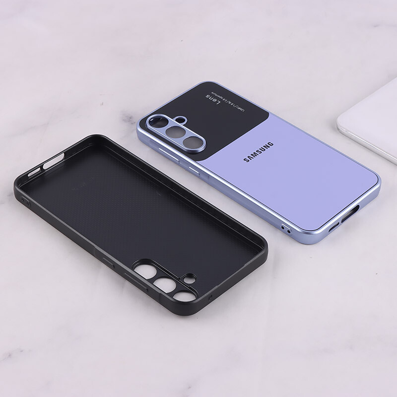 قاب PVD Lens Aperture سامسونگ Galaxy A55 محافظ لنزدار برجسته