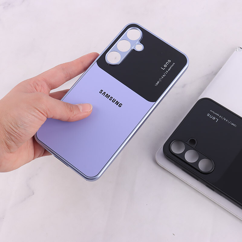 قاب PVD Lens Aperture سامسونگ Galaxy A55 محافظ لنزدار برجسته