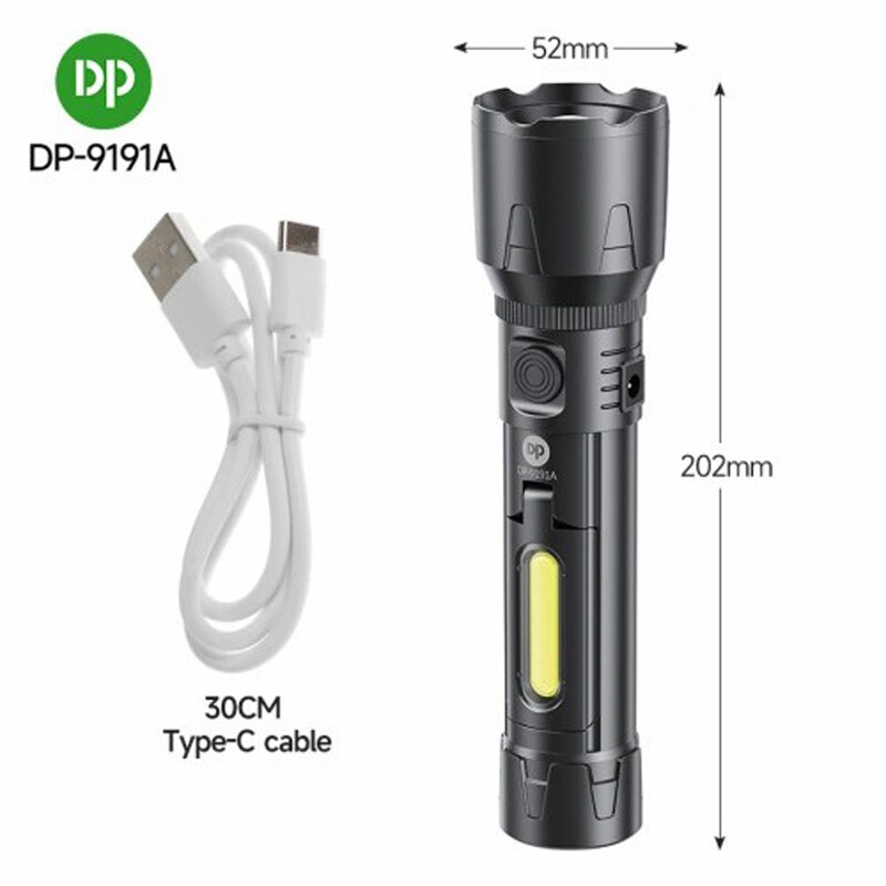 چراغ قوه شارژی DP.LED Light DP-9191A