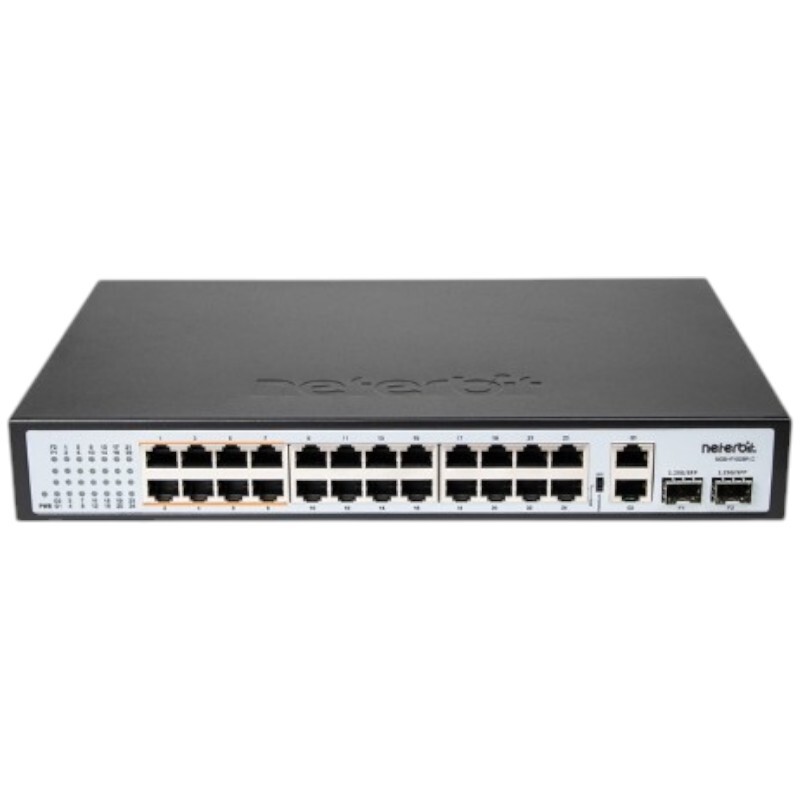 سوییچ 28 پورت نتربیت NGS-F1028P-C