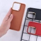 قاب سولید چرمی شیائومی Redmi 12 دور محافظ متال