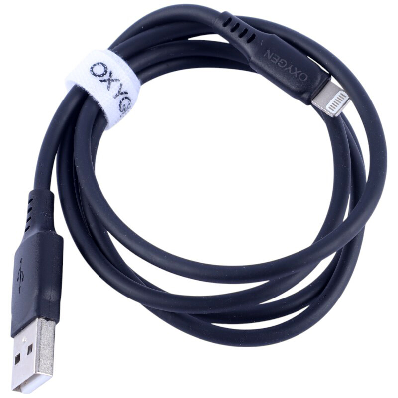 کابل آیفونی فست شارژ Oxygen LX2 3A 1m