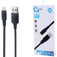 کابل آیفونی فست شارژ Oxygen LX2 3A 1m