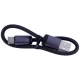 کابل کوتاه تایپ سی فست شارژ Oxygen LX-22 3A 25cm