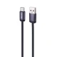 کابل کوتاه تایپ سی فست شارژ Oxygen LX-22 3A 25cm