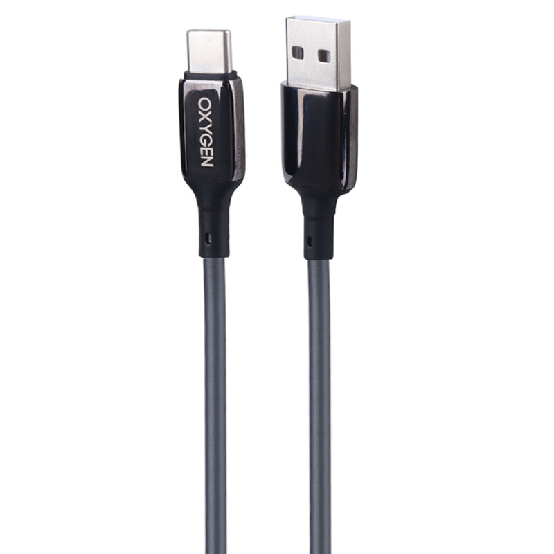 کابل تایپ سی فست شارژ Oxygen LX-18 3A 1.2m
