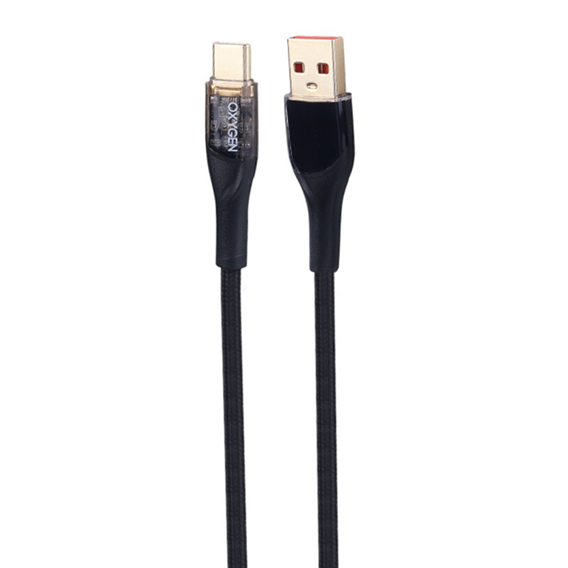 کابل تایپ سی فست شارژ Oxygen LX-20 3A 1.2m