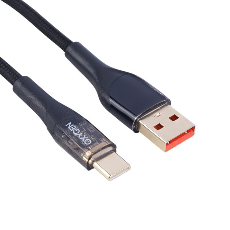 کابل تایپ سی فست شارژ Oxygen LX-20 3A 1.2m