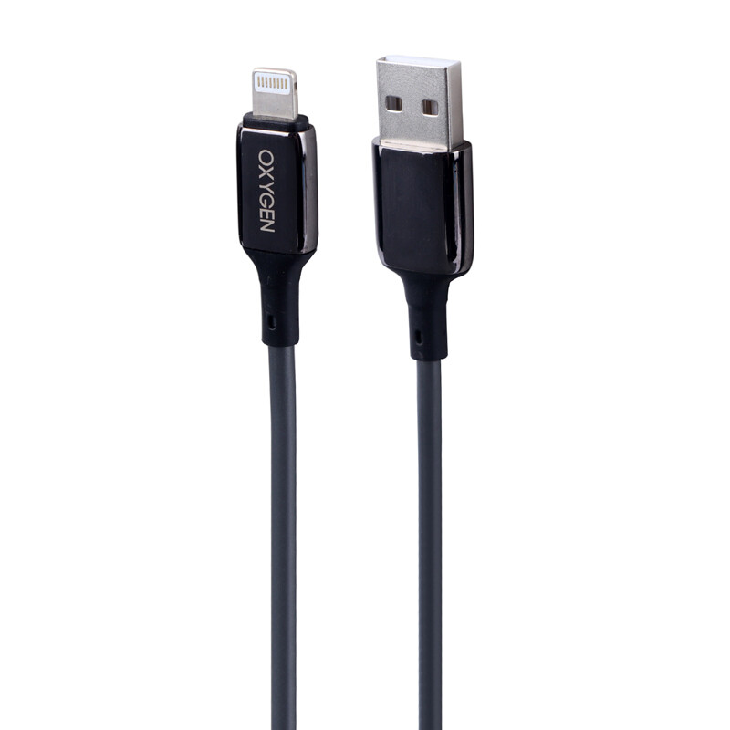 کابل آیفونی فست شارژ Oxygen LX-18 3A 1.2m
