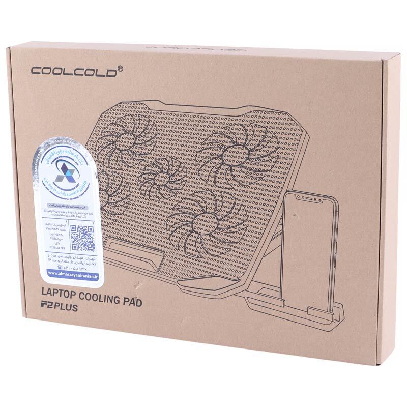 کول پد لپ تاپ Coolcold F2PLUS