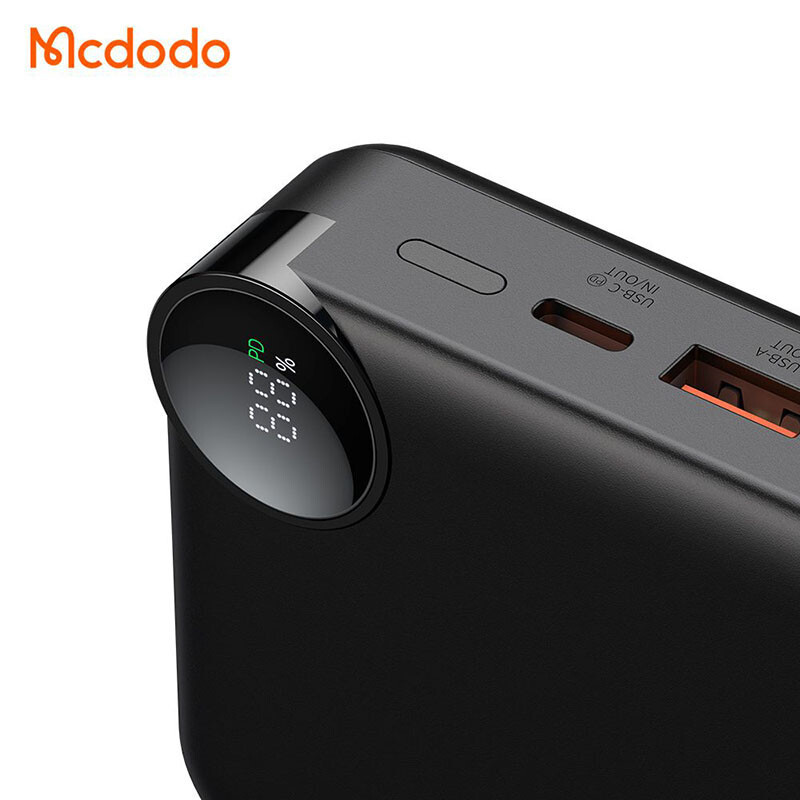 پاور بانک فست شارژ مک دودو MC-387 QC PD 30W ظرفیت 10000 میلی آمپر ساعت