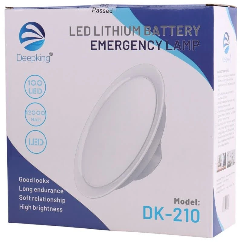 لامپ اضطراری شارژی دیپ کینگ مدل DK-210