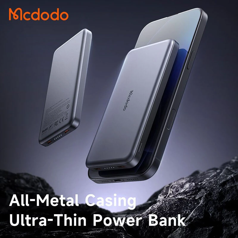 پاوربانک فست شارژ مک دودو MC-378 PD 20W ظرفیت 10000 میلی آمپر ساعت