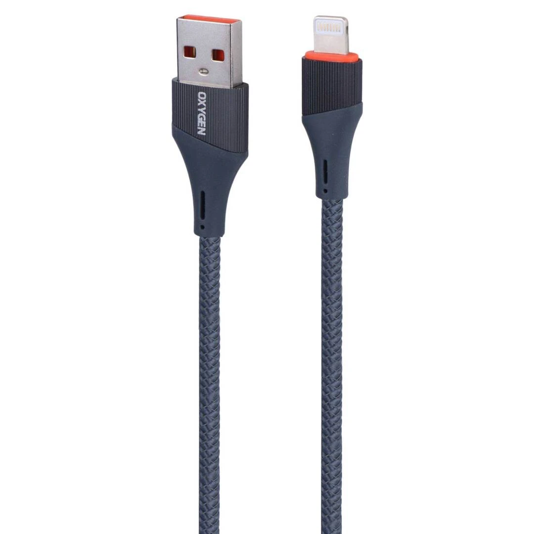 کابل آیفونی فست شارژ Oxygen LX-15 30W 1m
