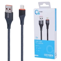 کابل آیفونی فست شارژ Oxygen LX-15 30W 1m