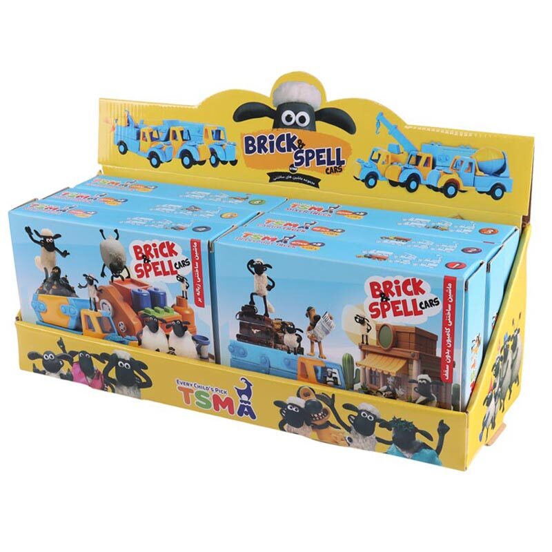 لگو ماشین های ساختنی TSMA BRICKS & spell