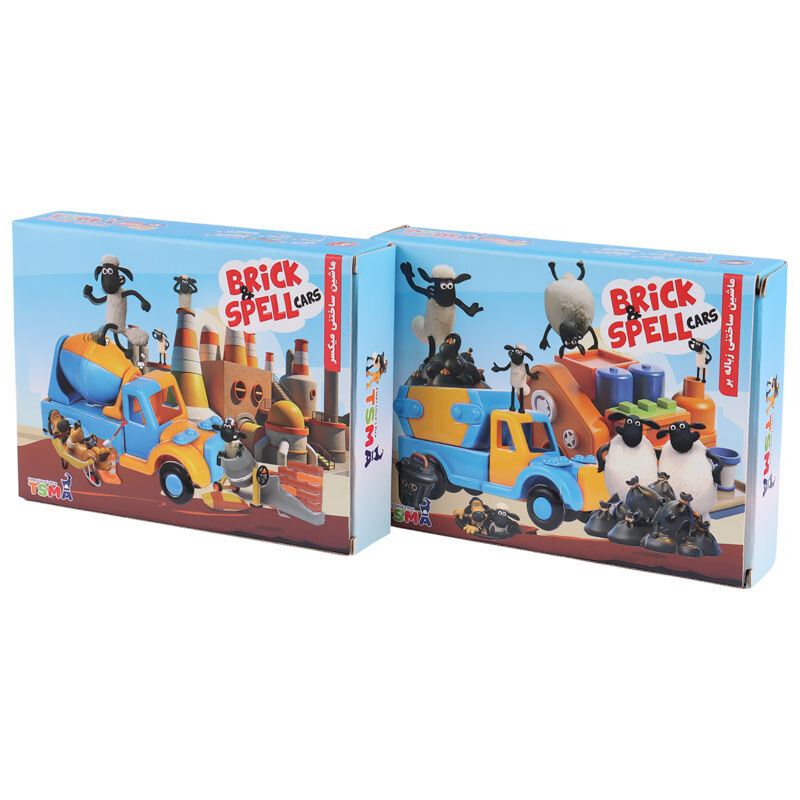 لگو ماشین های ساختنی TSMA BRICKS & spell