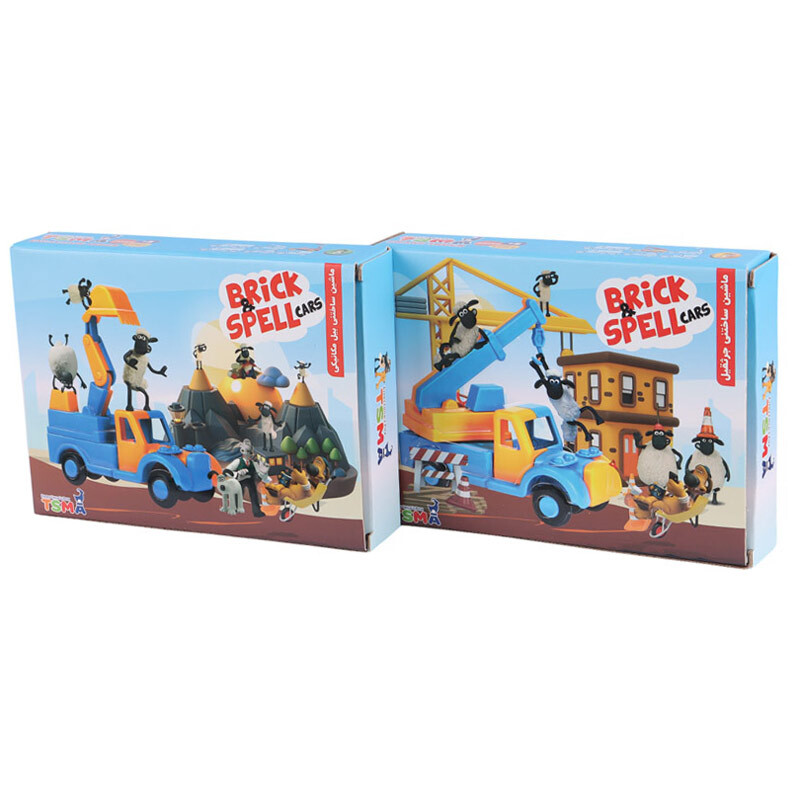 لگو ماشین های ساختنی TSMA BRICKS & spell