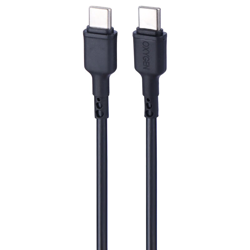 شارژر دیواری 30 وات اکسیژن CH-9 QC3.0 PD 3A + کابل تایپ سی