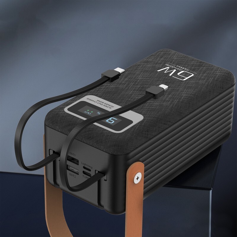 پاور بانک فست شارژ ارلدام ET-PD16 QC 22.5W ظرفیت 60000 میلی آمپر ساعت