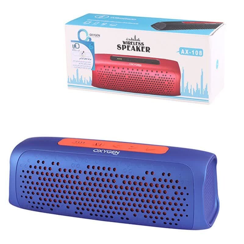 اسپیکر بلوتوثی اکسیژن AX-108
