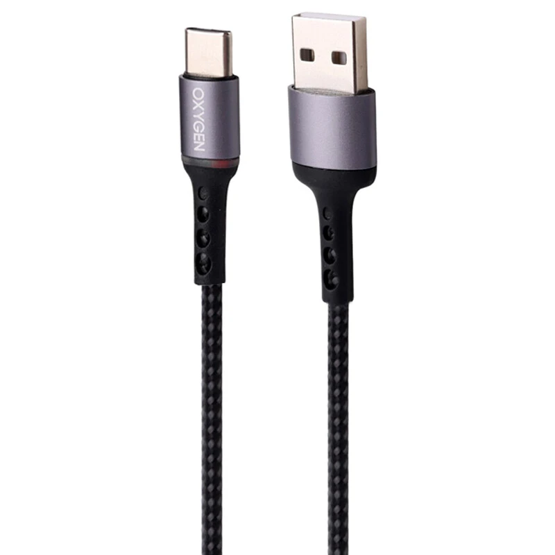 کابل تایپ سی فست شارژ Oxygen LX-21 3A 1.2m