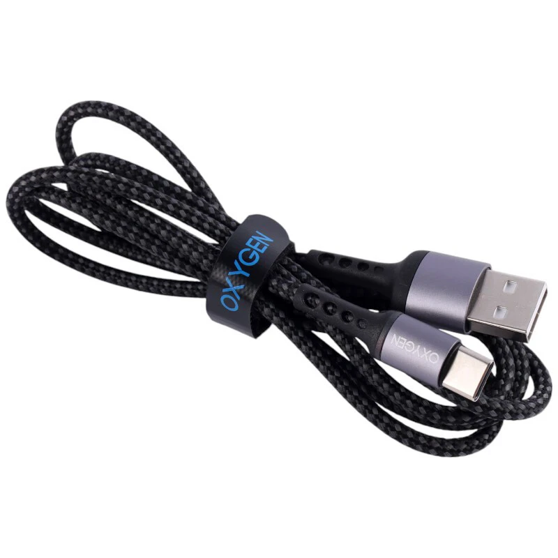 کابل تایپ سی فست شارژ Oxygen LX-21 3A 1.2m