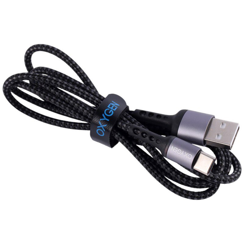 کابل تایپ سی فست شارژ Oxygen LX-21 3A 1.2m