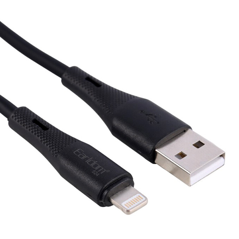 کابل آیفونی فست شارژ Earldom EC-185L 2.4A 1m