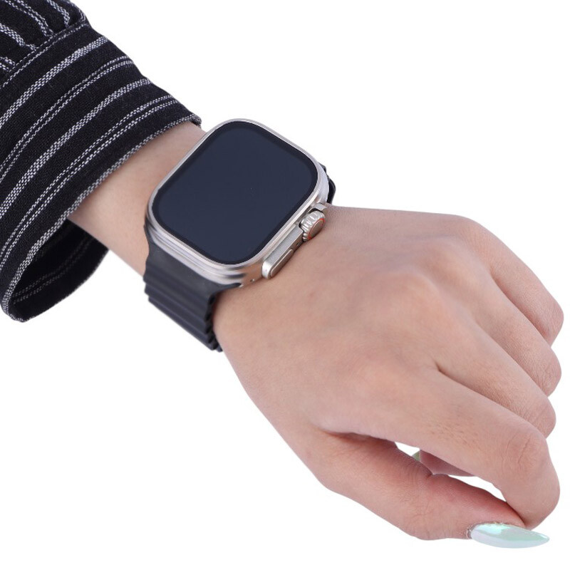 ساعت هوشمند D16 GS 49mm + یک عدد ساعت عقربه ای زنانه
