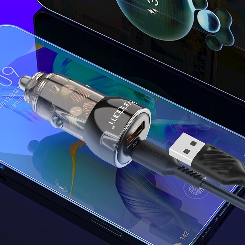 شارژر فندکی فست شارژ Earldom ES-CC31 3A QC 30W