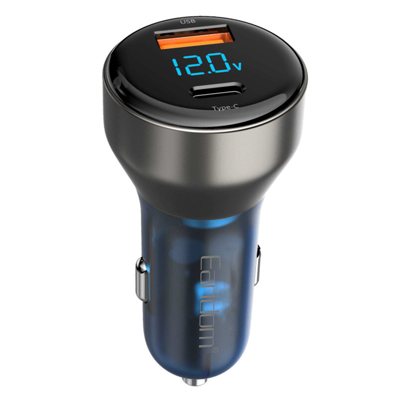 شارژر فندکی فست شارژ Earldom ES-CC10 QC3.0 PD 3.6A 45W