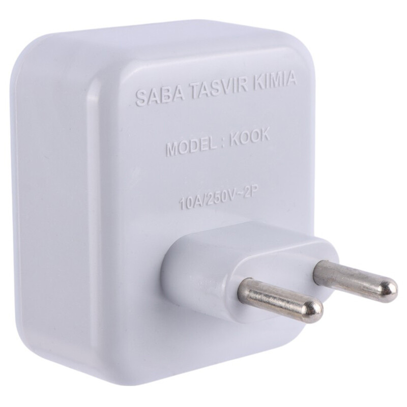 تبدیل برق 3 به 2 تایمردار تیراژه Kook