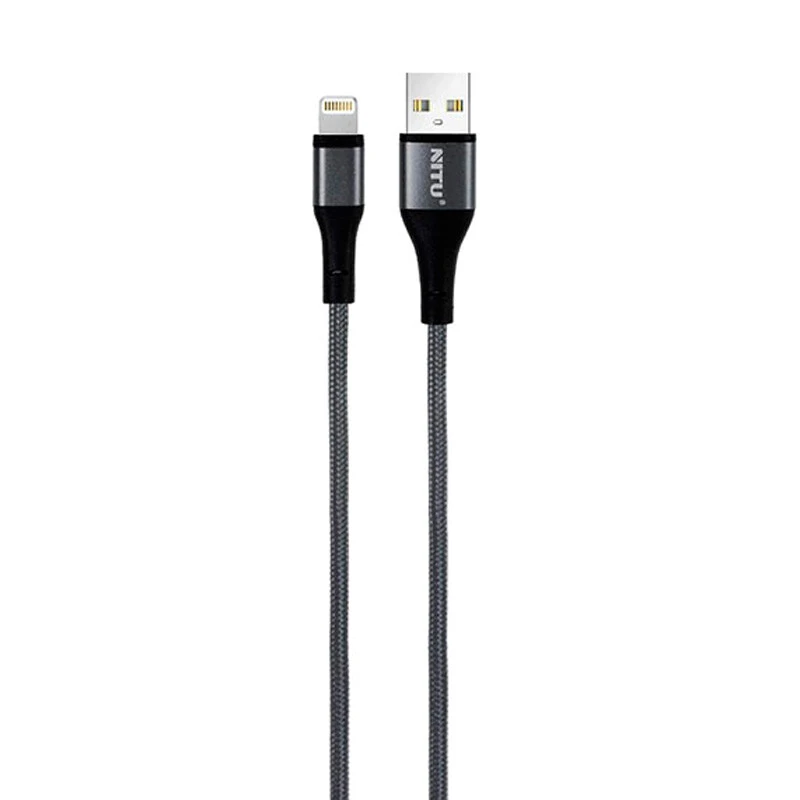 کابل آیفونی فست شارژ Nitu NC123 2.4A 1.2m